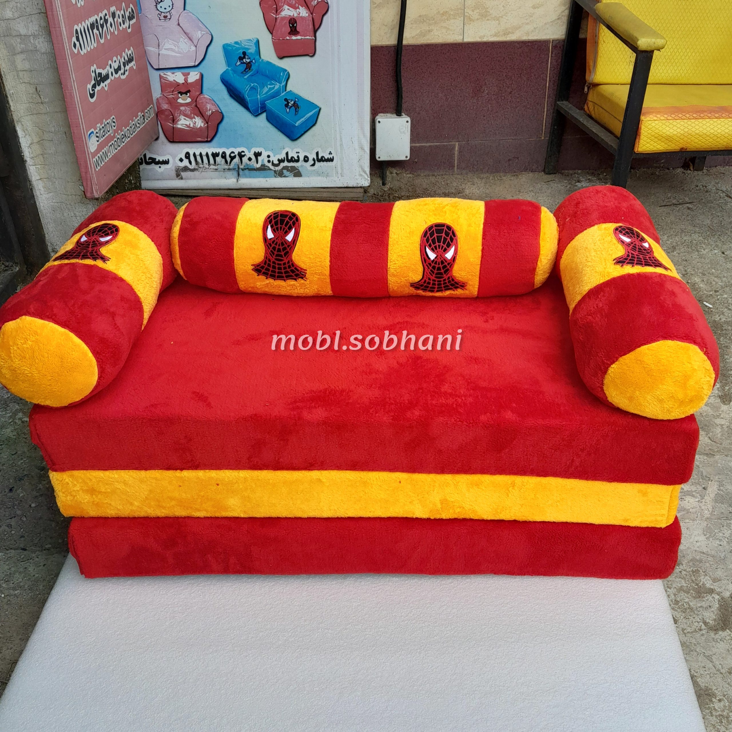 کاناپه تخت شو طرح مرد عنکبوتی - Image 3