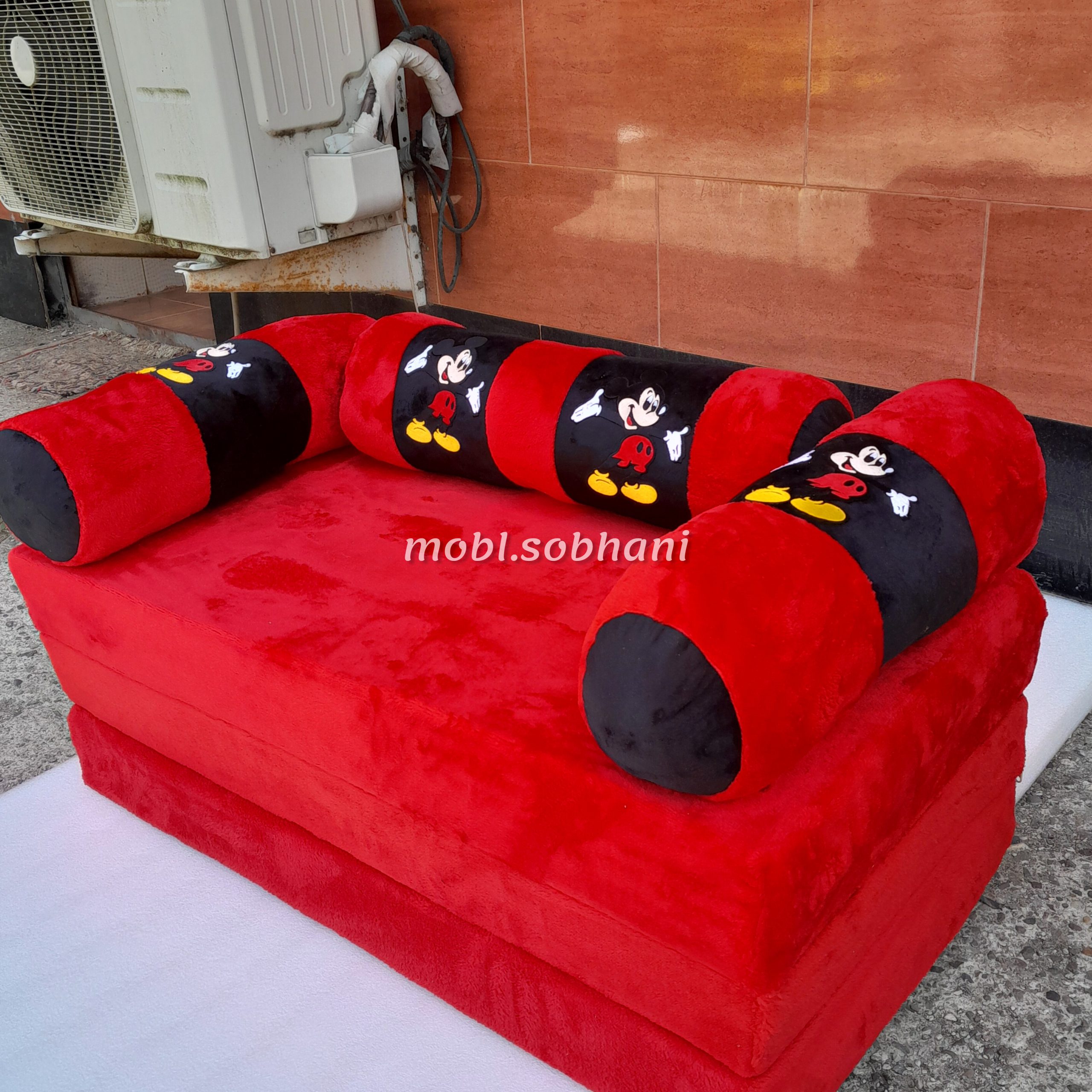 کاناپه تخت شو طرح میکی موس - Image 4