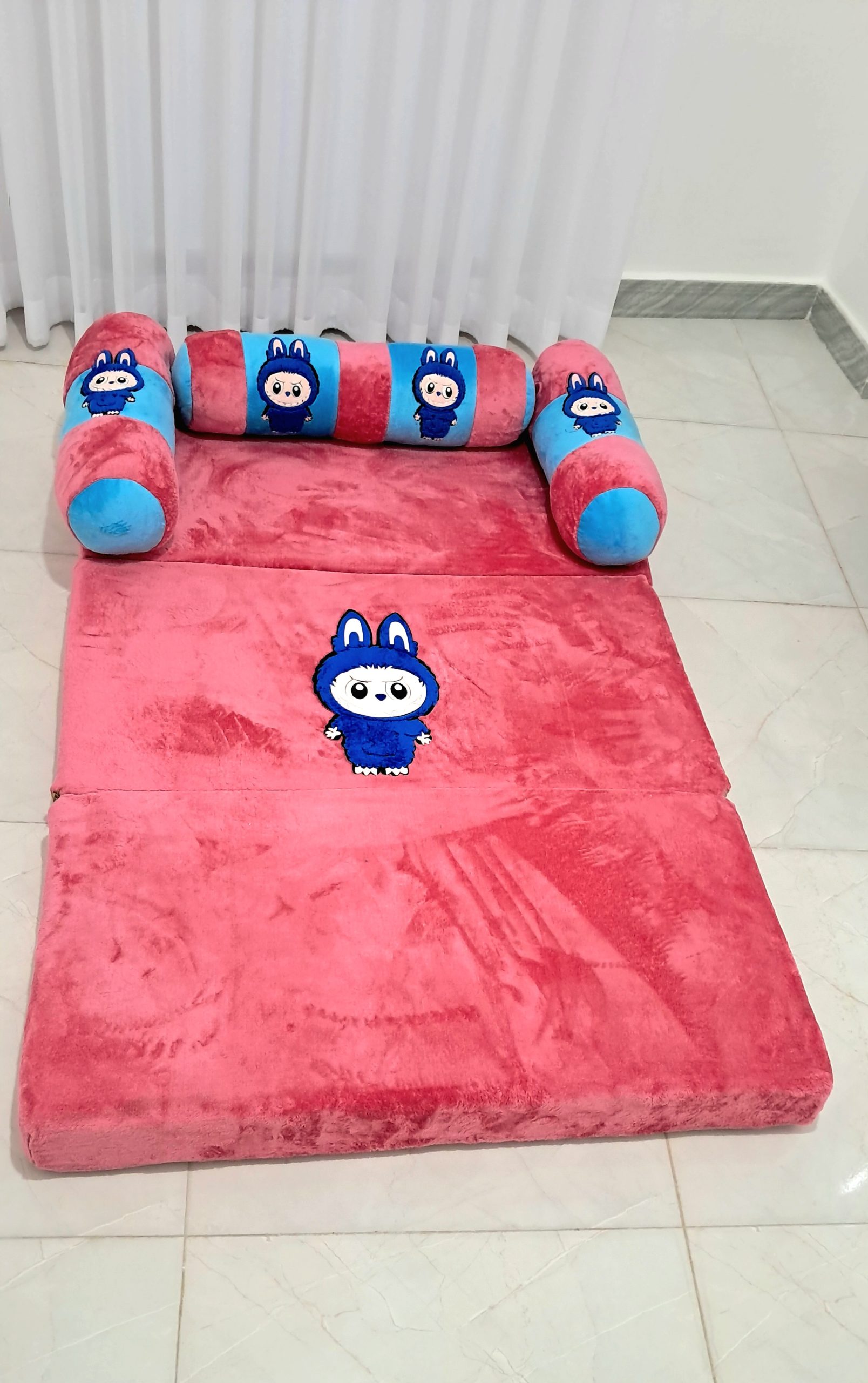 کاناپه تخت شو تاشو طرح لبوبو - Image 4