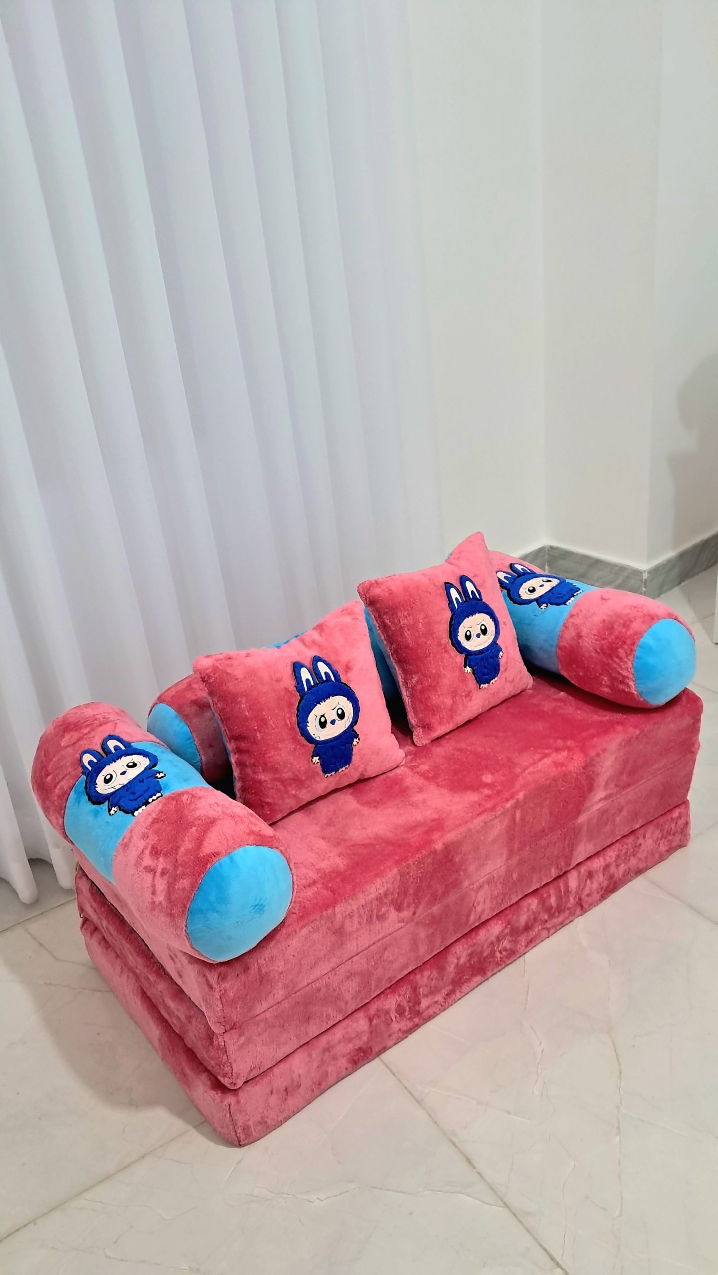 کاناپه تخت شو تاشو طرح لبوبو - Image 3