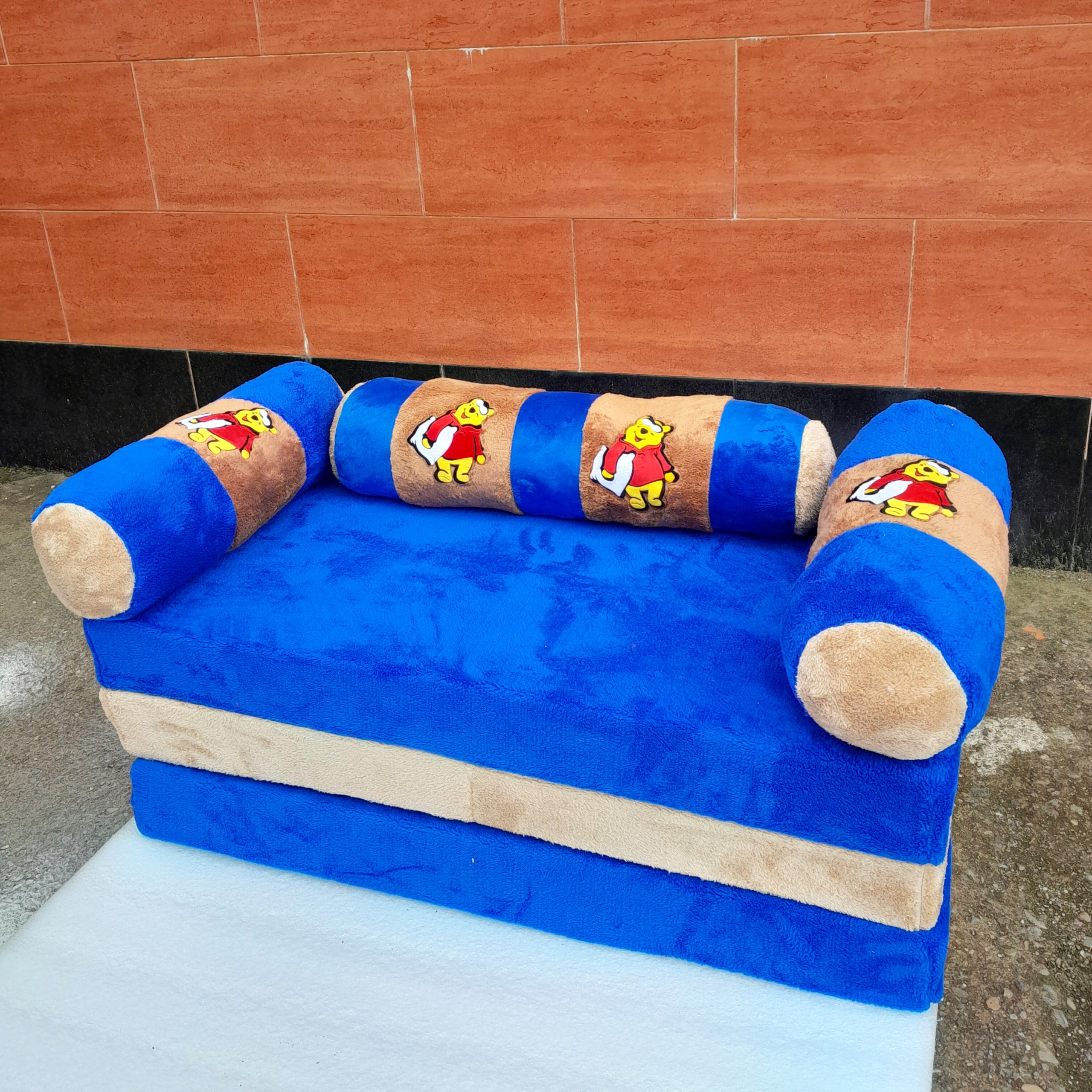 کاناپه تخت شو طرح خرس پو - Image 4