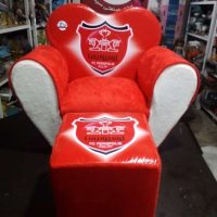 مبل کودک پرسپولیس همراه با پاف