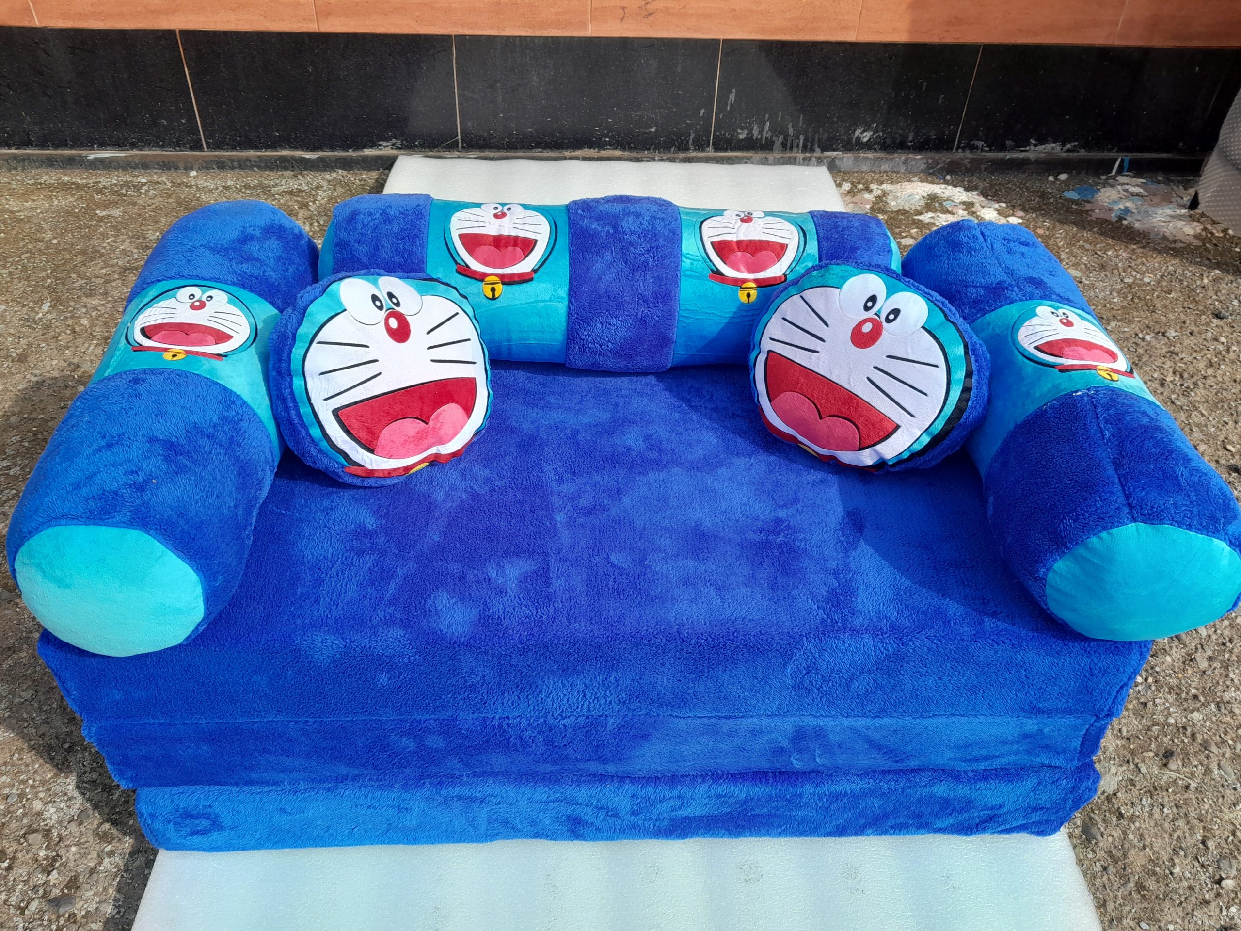 کاناپه کودک تختشو طرح دورایمون - Image 2